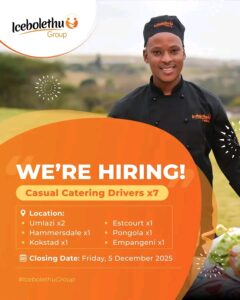 Casual Catering Driver